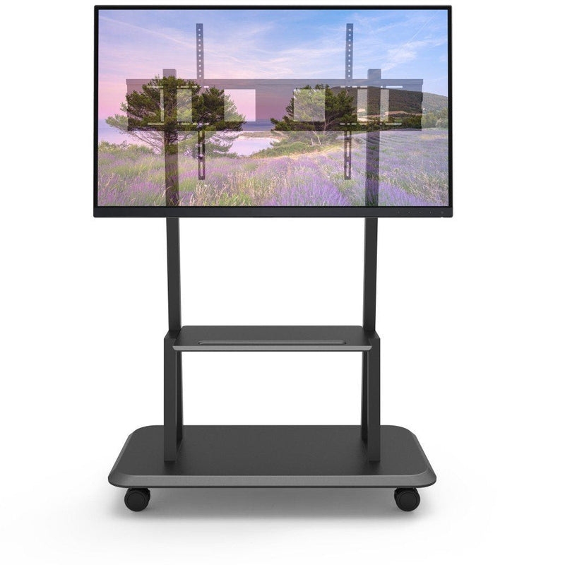 Techly ICA-TR31 Soporte Pie Pantalla Plana 2,79M (110) Soporte Suelo Con Wheels Pantalla Plana Negro