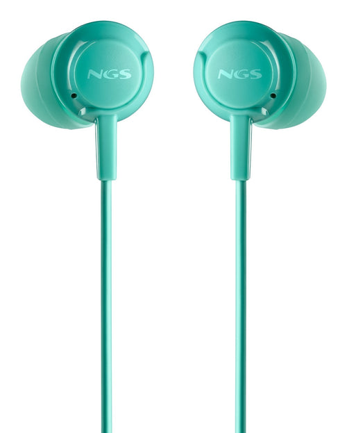 Ngs Headphones Intrauditivos Cross Drift With Microphone Jack 3.5 Verdes — image 1