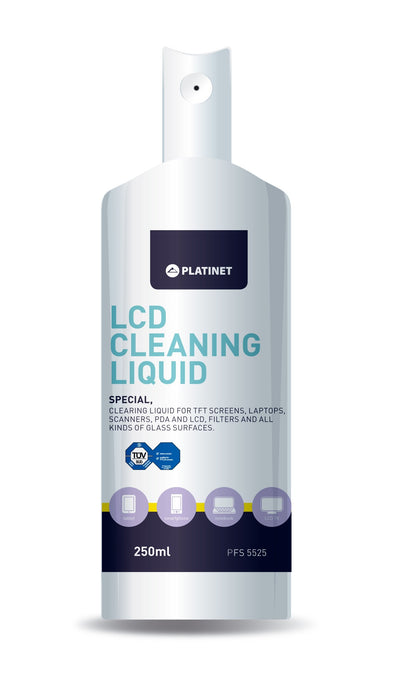 Platinet Liquido Limpiador LCD 250ML — image 1