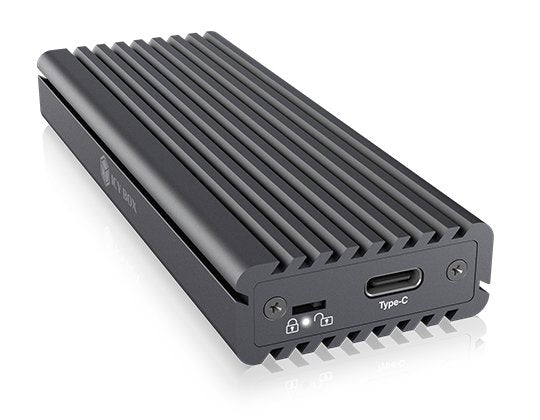 External Enclosure PCIE NVMe M.2 SSD Type-c IB-1817MC-C31 Grey