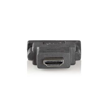 Nedis Hdmi™ -adapter Hdmi™ Connector Male DVI-d 24 + 1-PIN Connector Female Chapado Oro Gerade Abs Antracita 1 — image 1