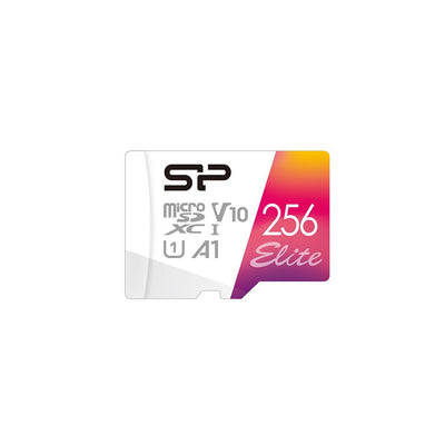 Memory Card Silicone Power Elite Micro Sdxc 256GB Uhs-i A1 V10 — image 1
