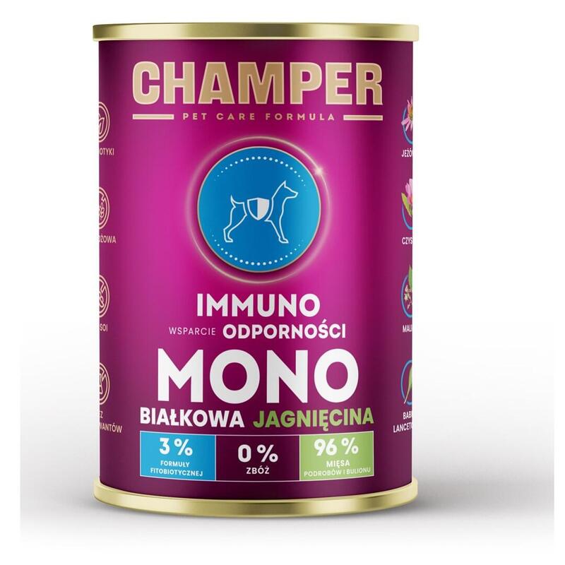 Champer Immuno Lamb - Comida Húmeda Perros - 400G