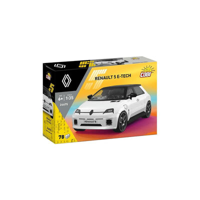 Cobi Renault 5 E-tech White Massstab 1:35) Cobi-24675 — image 1