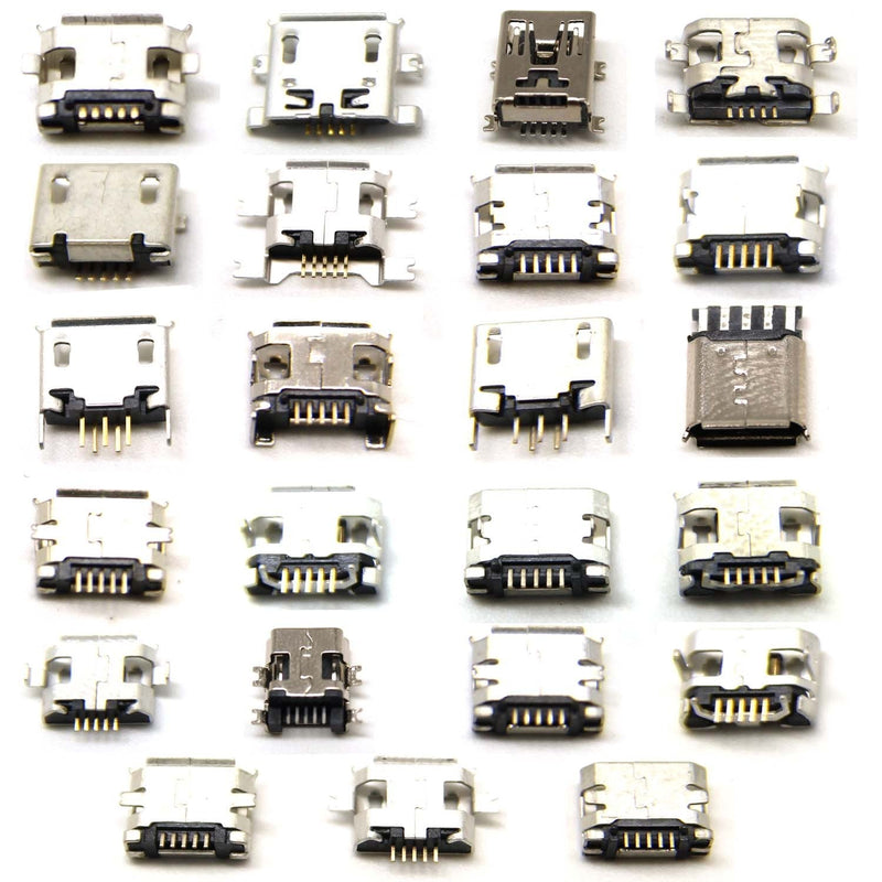 Set 240 Connectors Micro USB Dispositivos Móviles Lenovo Huawei Xiaomi Samsung