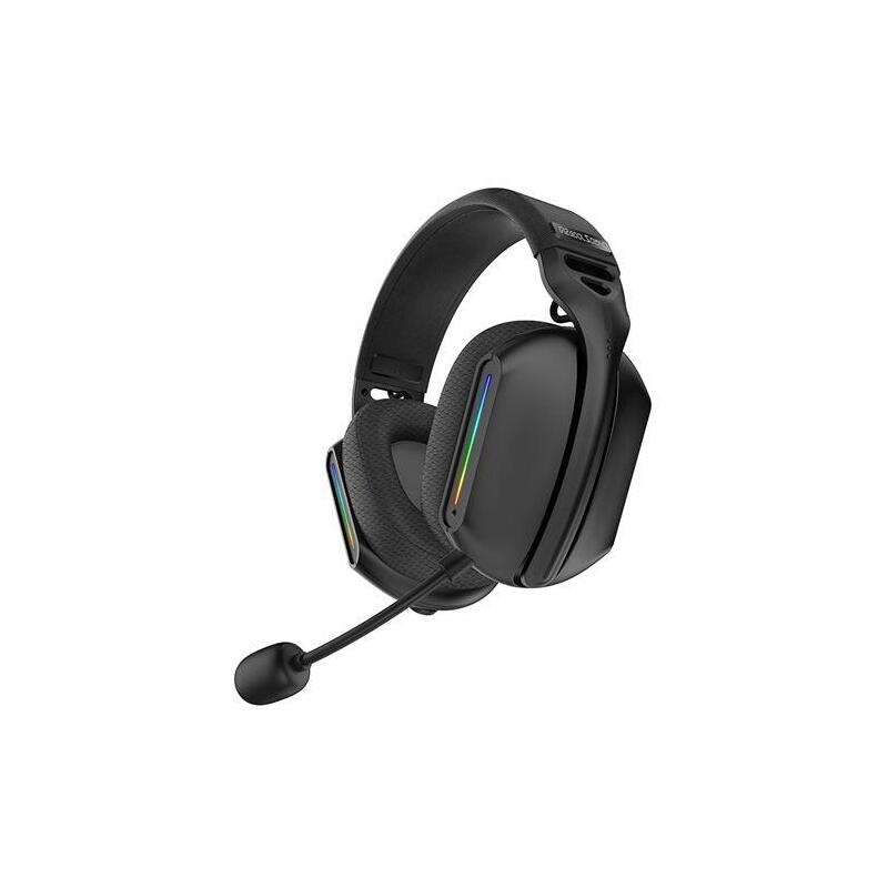 Coolsound Auricular Gaming G12 Bluetooth - Wi-Fi - Multiplataforma - Negro