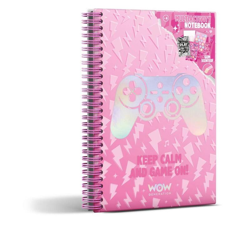 Notebook A5 Gamer Valentina Wow Generation