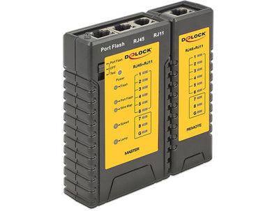 Delock 86407 Tester Cables RJ45 / RJ12 + Portfinder — image 1