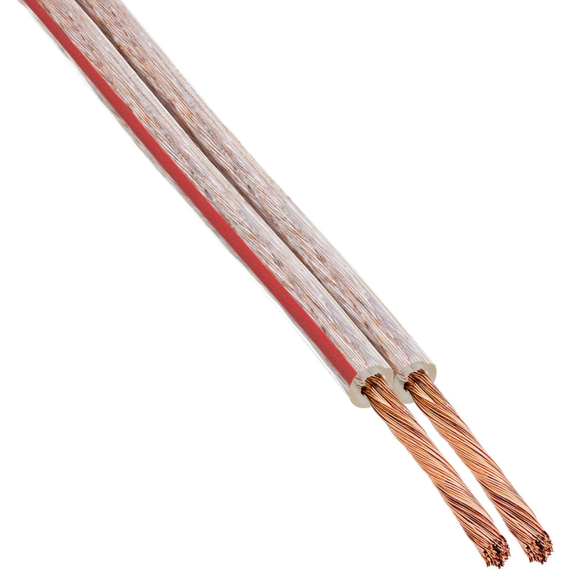 Inline Cable Speaker 2X 0,75MM² Cca Transparent 50M