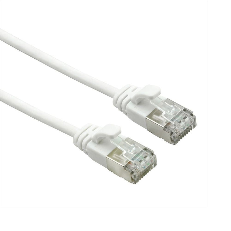 Roline U FTP Datacenter Network Cable CAT.6A (class Ea), Lsoh, Slim, White 3M