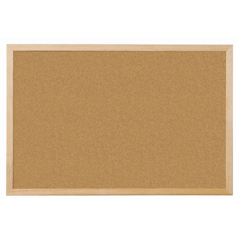 Q-connect Whiteboard Corcho 60X40CM Frame Wood
