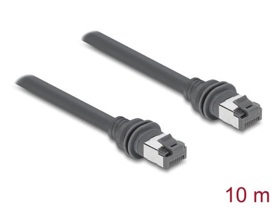 Delock RJ45 Network Cable CAT.6 Kompatibel With Starlink GEN3 - 10M Grey — image 1