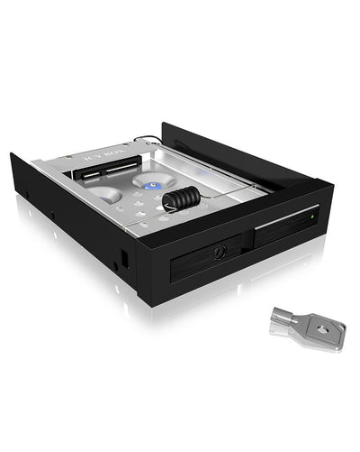 Raidsonic IB-2217ASTS 2.5/3.5 Housing Hard Drive /SSD Black — image 1