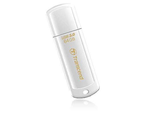Transcend USB Flash Drive 64GB Jetflash 730 USB 3.0 White
