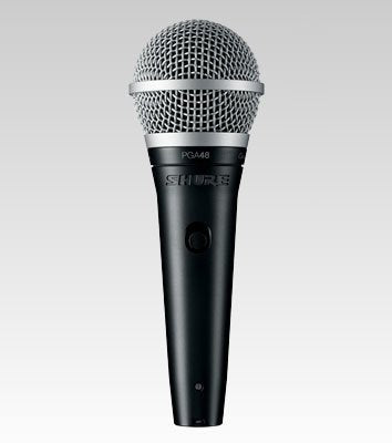 Shure PGA48-XLR Black Metallic Microphone Vocal — image 1