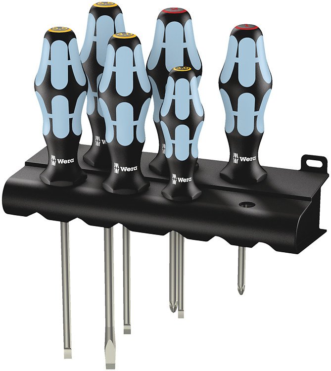Wera 3334/6 Sencillo Screwdriver Flat