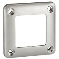 Legrand 077851 Frame 1-VÍAS Soliroc IP55 IK10 Grey — image 1