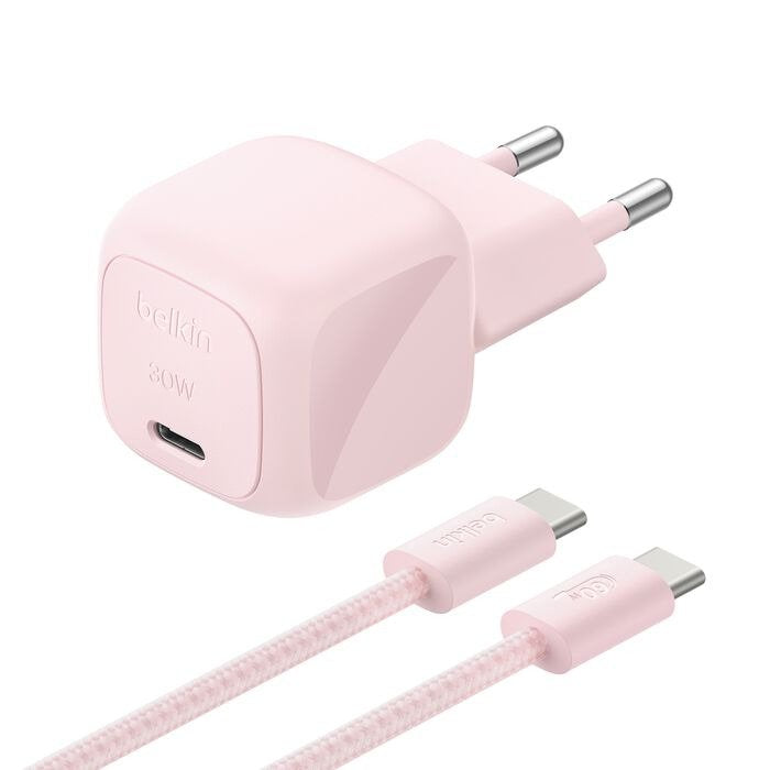 Belkin Boost Charge USB-C/USB-C 30WLAD.PD, Bl + KAB.WCA008KQ2MPK-B6