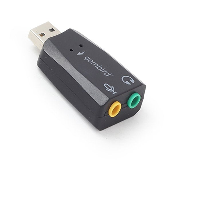 Gembird Card Sound USB 2.0 Black SC-USB 2.0-01