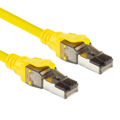Yellow 5 Meter SFTP CAT.8 Patch Cable Snagless With RJ45 Connectors — image 1