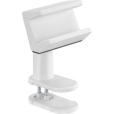Inline Clamp Desk Power Strip Plugs Giratoria, Clamp Resorte, White — image 1