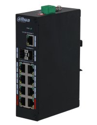 Dahua PFS3211-8GT-120 Switch PoE 2.0 8 Ports Gigabit + 2SFP Uplink + 1RJ45 Uplink Gigabit 120W LAYER2 — image 1