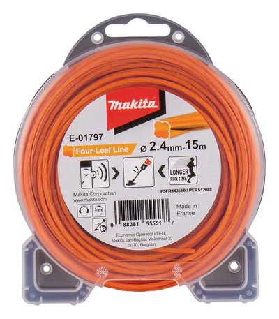 Makita E-01797 Hilo Corte Cuatro Hojas 2,4MMX15M — image 1