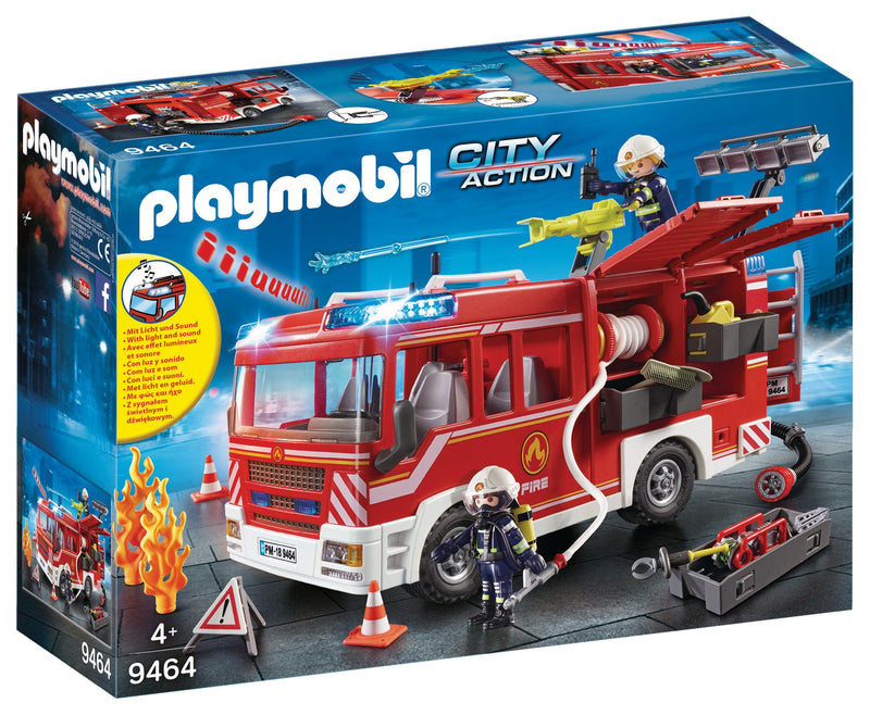 Playmobil Ciudad Accion Camion Bomberos