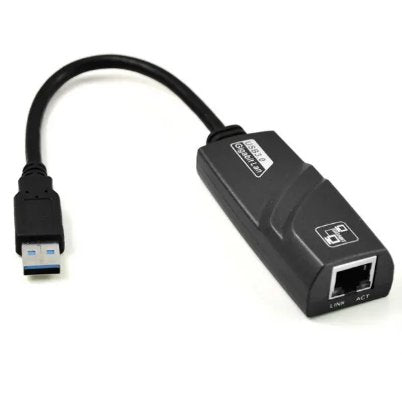 Akyga AK-AD-31 Adapter USB 3.0A Ethernet 1000 Mbit / S Black
