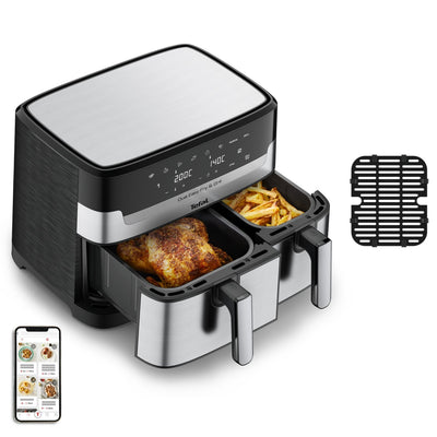 Tefal Fryer EY905D Air Caliente Steel Thin/Black — image 1