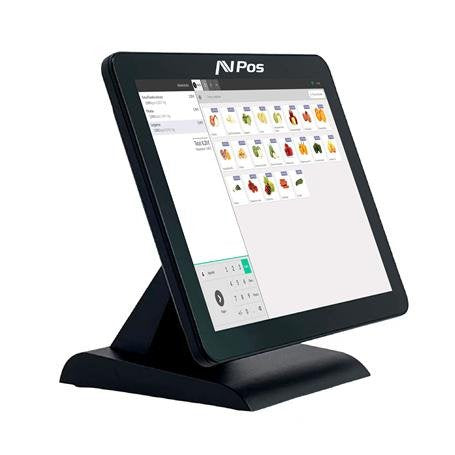 Avpos Tpv K2000 Slim 15 Touchscreen - I3 - 8GB Memory - SSD 128GB - VGA - Wi-Fi, LAN - Windows 11 Pro - Black