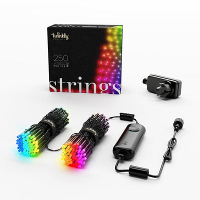 Twinkly Strings 250 (TWS250STP-BEU) Luces Inteligentes Tree Christmas 250 LED RGB 20M — image 1