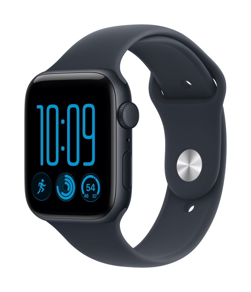 Apple Watch Watch Se 3 (2026) GPS 44MM Midnight Aluminium Case With Navy Blue Sport Band S/M - Midnight