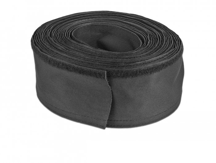 Delock Case With Closure Velcro 10M X 20MM Black