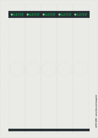 Leitz Labels Ring Binder 5CM Anchura Lomo 34,0 X 279,0MM — image 1