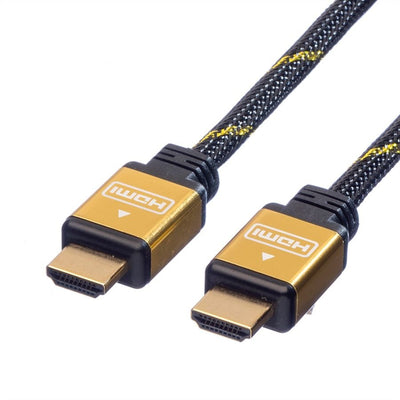 Roline Gold HDMI High Speed Cable With Ethernet, 1,5M — image 1