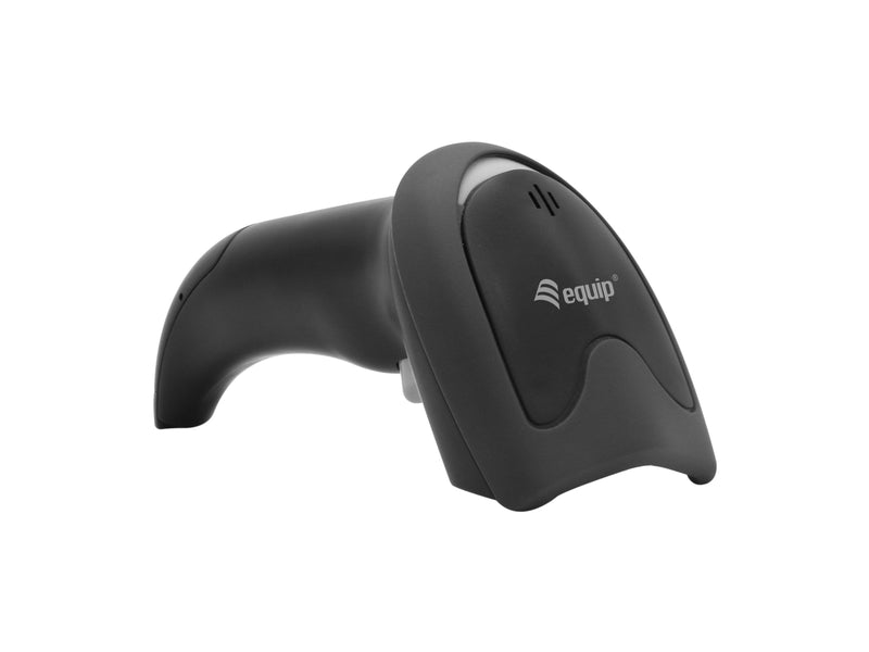 Equip Code Barcodes Scanner Manual Cable Láser USB Black