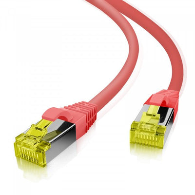 Helos Ultra Flex Network Cable S/FTP CAT.6A Tpe Red 30,0M — image 1