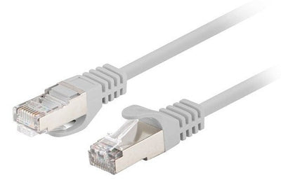 Lanberg Network Cable CAT.6 FTP 0.5M Grey 10-PACK — image 1