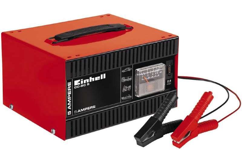 Einhell Cc-bc 5 Charger Battery Vehículos Black Red