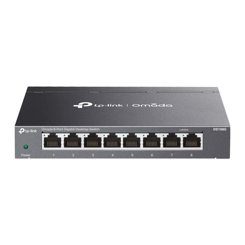 TP-Link Omada DS108G Switch No Administrado Gigabit Ethernet (10/100/1000) Black