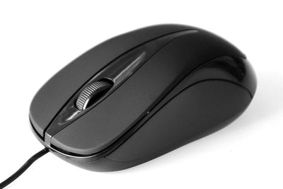 Mediatech MT1091K Flat - Mouse Óptico 800 Cpi, 3 Buttons + Scroll, Interfaz USB — image 1