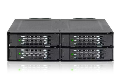 Backplane Icydock 4X 2.5 PCIE 4.0 NVMe U.2 To 4X Minisas V3 MB699VP-B V3 — image 1