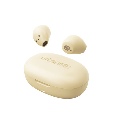 Urbanista Headphones True Wireless Inalambricos Lisbon Vanilla Cream Yellow Vainilla — image 1