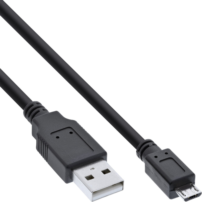 Inline Cable Micro USB 2.0 Plug USB-A a Plug Micro-b 1,5M