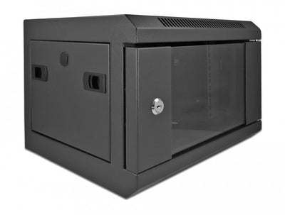 Delock Cabinet Rack 25,4CM (10) 4 He Black — image 1