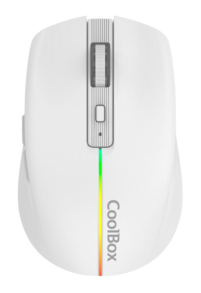 Coolbox Mouse Gaming W01 1600DPI Wireless White