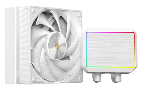 Mars Gaming Refrigeracion Liquida Ml-proii 120 White 120MM / 1X Fan / 800-2000 Rpm / PWM 4 Pin / Tdp 300W — image 1