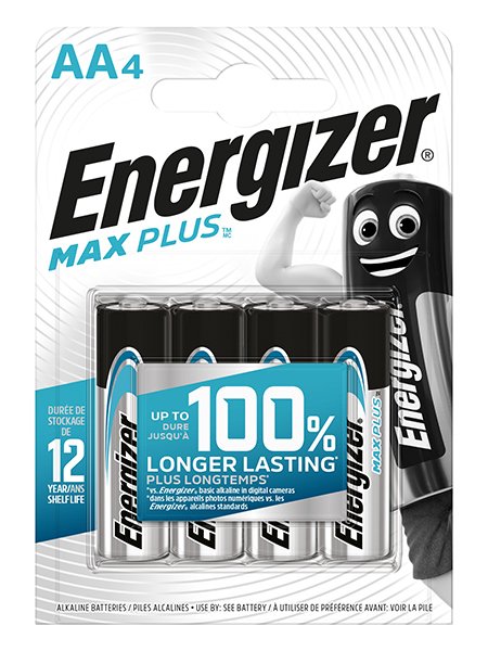 Energizer Max. Plus Aa Battery Body Only Uso Alcalino