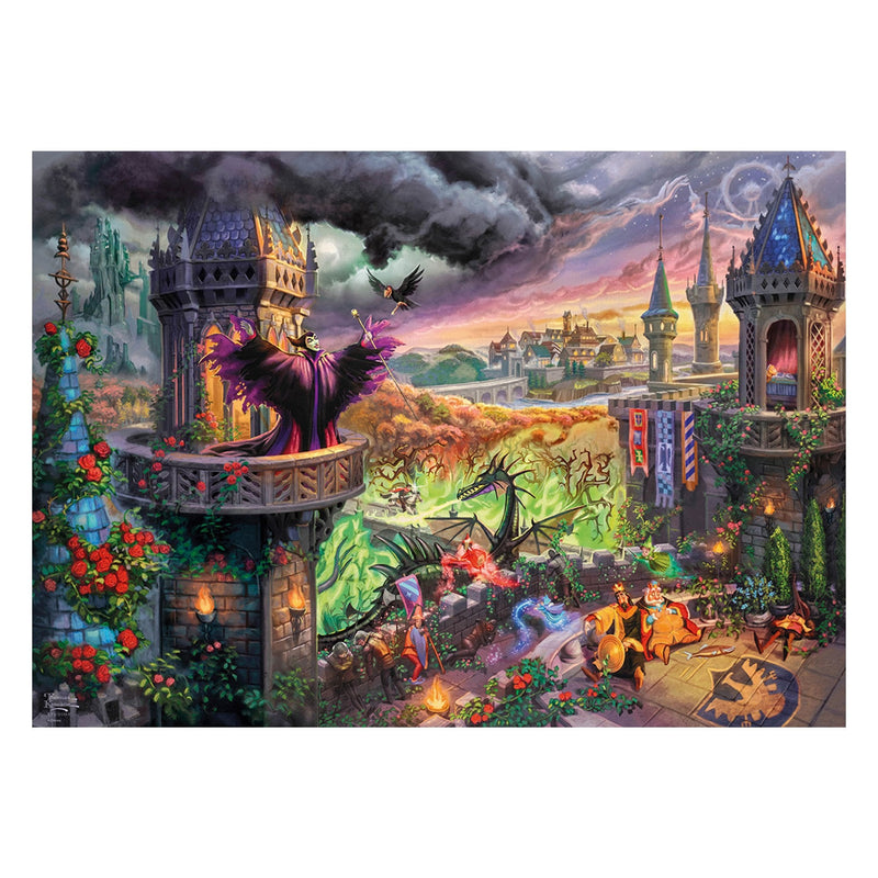 Schmidt Spiele Puzzle Thomas Kinkade Studios: Maléfica, 1000 Pieces 58029